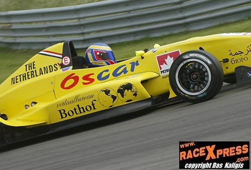 Oscar Wilkens in actie